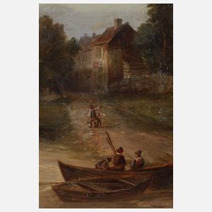 Bernhard Peters, Küste mit Wachturm