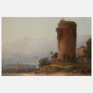 Bernhard Peters, Küste mit Wachturm