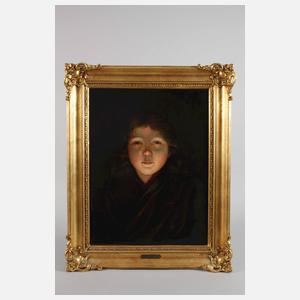 August Riedel, attr., Mädchenportrait