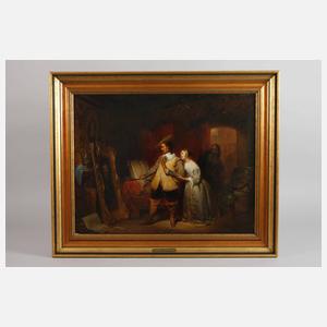 Karel Schmidt, Cromwell vor seinem Portrait