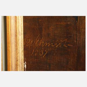 Karel Schmidt, Cromwell vor seinem Portrait