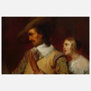 Karel Schmidt, Cromwell vor seinem Portrait