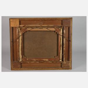 Kühe und Ziegen vor Dorfkulisse