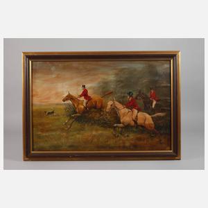 Morgendliche Parforcejagd