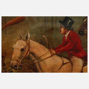 Morgendliche Parforcejagd