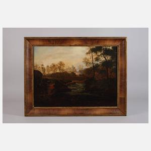 Spätromantische Flusslandschaft