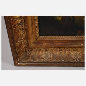 Wanderer in Landschaft