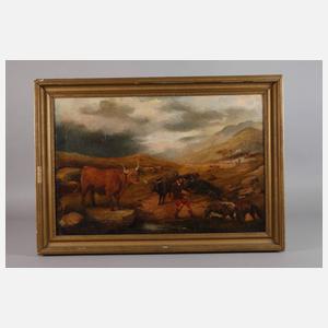 Partie in den Highlands