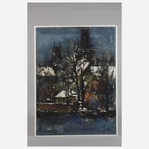 Prof. Erhard Theodor Astler, Ansicht Prag