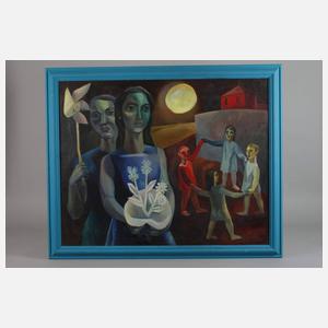 Prof. Ismael Balanya Moix, Nächtliche Gesellschaft