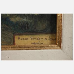 Gyula Batthyány, "Reitender Sándor Rózsa"