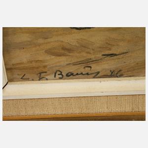 Carl Franz Bauer, Postkutsche im Gebirge