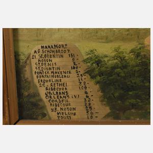 G. Close, Portrait einer Brieftaube