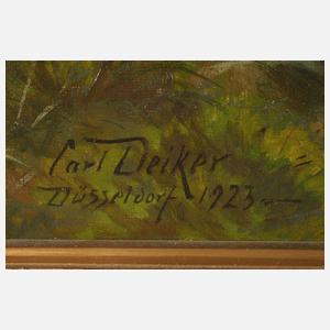 Carl Deiker, Hirschbrunft