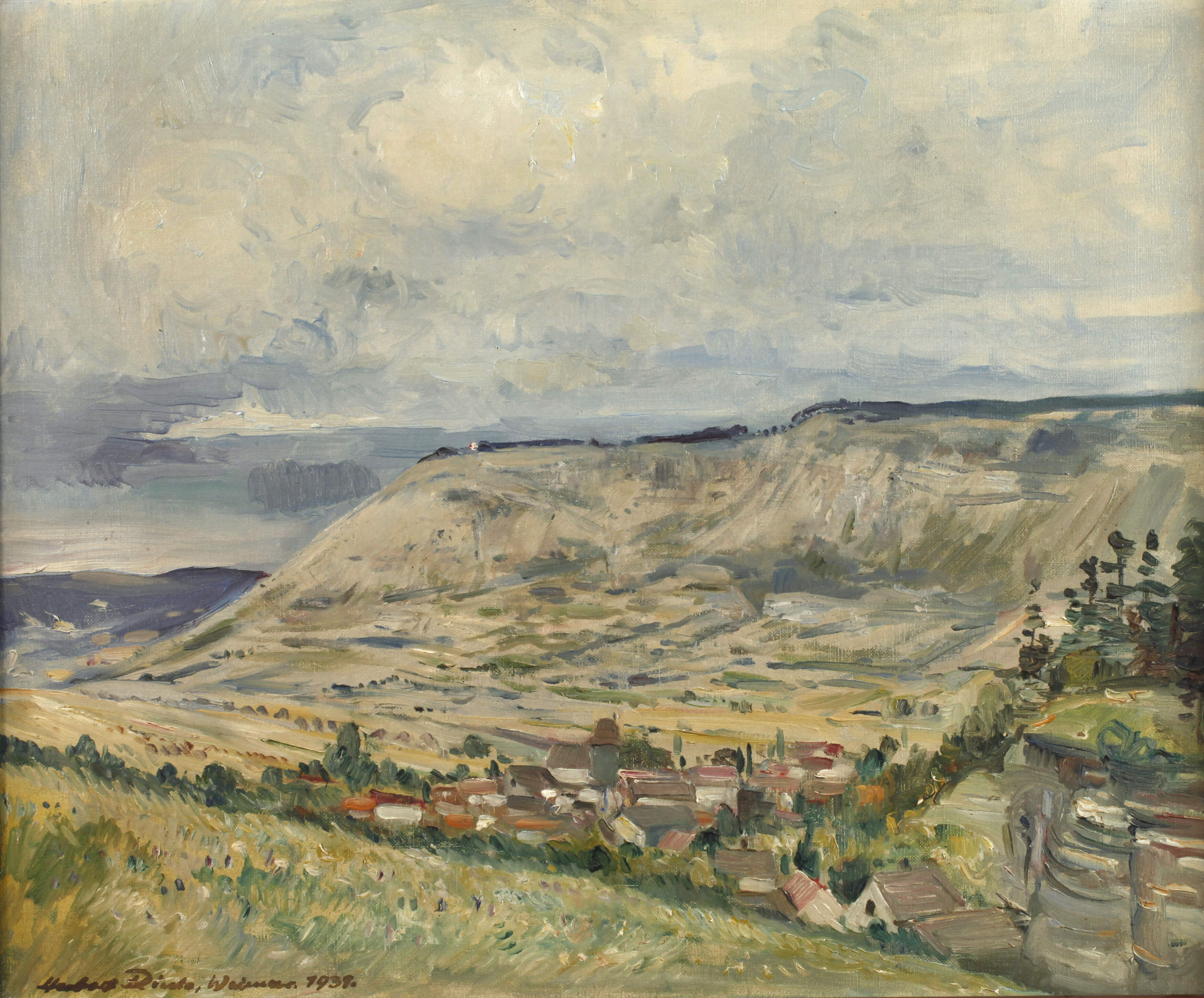 Herbert Dinda, attr., Der Jenzig bei Jena