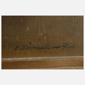 Karl Dörrbecker, „Blumenstillleben“