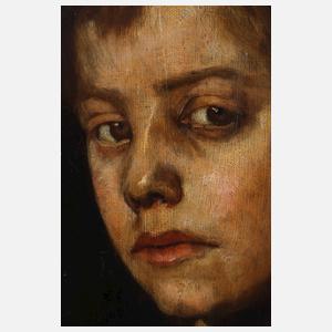 Gottfried Eckardt, Knabenportrait