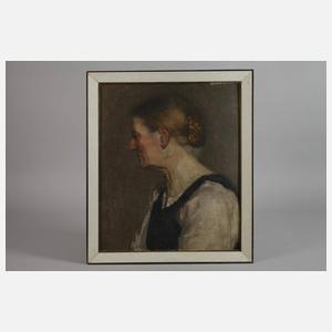 Prof. Walter Einbeck, attr., „Modell aus Oberweimar“