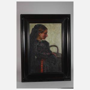 A. R. Engelhard, Junge Frau in Tracht