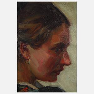 A. R. Engelhard, Junge Frau in Tracht