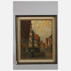 Fritz Geyer, Abendstimmung in Sommershausen