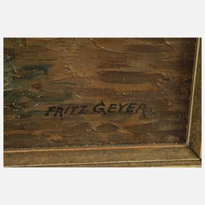 Fritz Geyer, Abendstimmung in Sommershausen