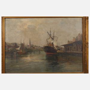 Ida Giesecke, Hafenansicht