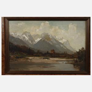 Fritz Halberg-Krauss, "Studie an der Loisach ..."