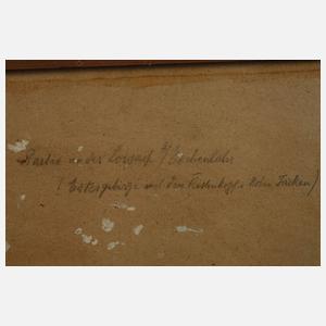 Fritz Halberg-Krauss, "Studie an der Loisach ..."