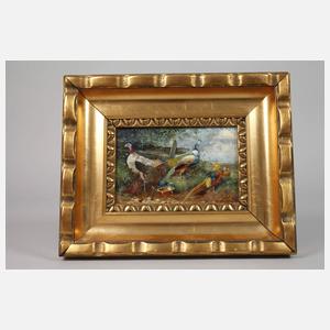 Max Hänger sen., Imposantes Federvieh