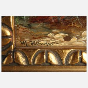 Max Hänger sen., Imposantes Federvieh