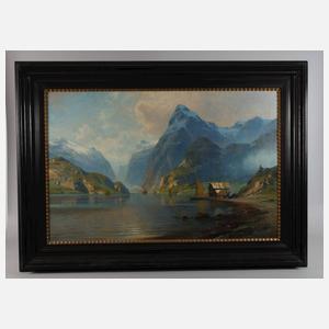 Johannes Harders, Norwegische Fjordansicht