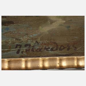 Johannes Harders, Norwegische Fjordansicht