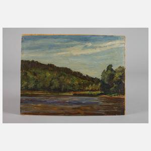 Hermann Haucke, Sonnige Seelandschaft