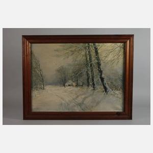 Rudolf Hermanns, Winterlandschaft