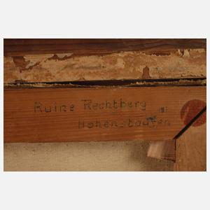 Karol Hiller, Burgruine Rechberg