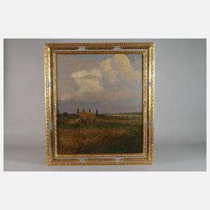 Johann Daniel Holz, attr., Spätsommerlandschaft