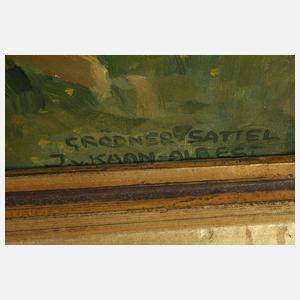 Julius von Kaan-Albest, "Tirol: Alte Häuser"