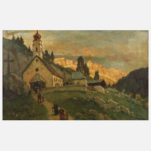 Julius von Kaan-Albest, "Tirol: Alte Häuser"