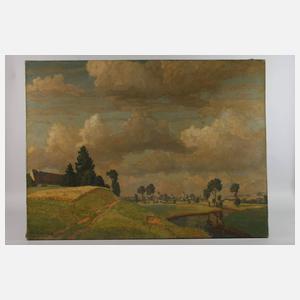 Prof. Richard Kaiser, Sommerliche Stadtansicht