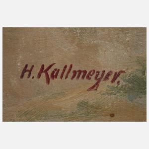 Hans Julius Bernhard Kallmeyer, Stehender Elch