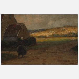 Prof. Eugen Kampf, Einsame Bauernhäuser