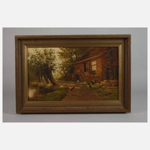 Marinus Adrianus Koekkoek der Jüngere, Hühnerhof