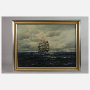 E. Krilling, Segelschiff auf See