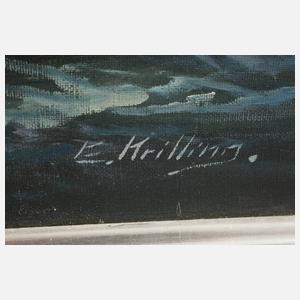 E. Krilling, Segelschiff auf See