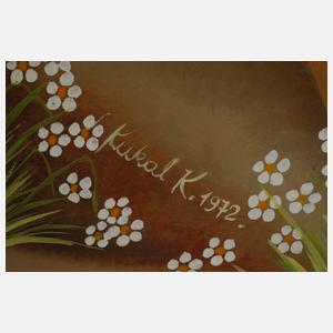 K. Kukal, Hinterglasmalerei