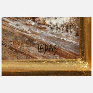Anneliese Ladas, attr., Winterlandschaft