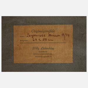 Willy Lichtschlag, Ansicht Tegernsee