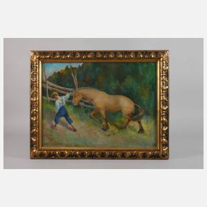 Olav Mejdell, Auf der Pferdekoppel