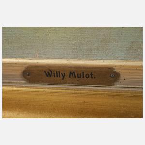 Willy Mulot, Kirche im Winter